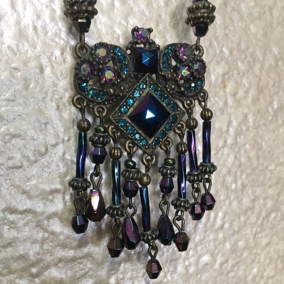 Vintage 1995 Sweet Romance Crystal Necklace - Picture 8 of 8